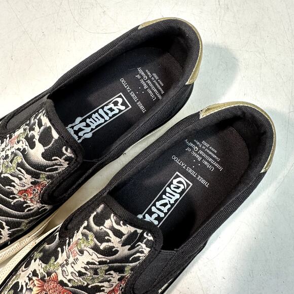 WORN ONCE RARE Vans x Ubiq Three Tides Tattoo Slip-On Summer 2018 KINGYO NAMI 8 main image 8